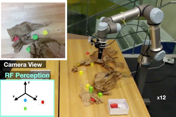 Robot objects hidden senses